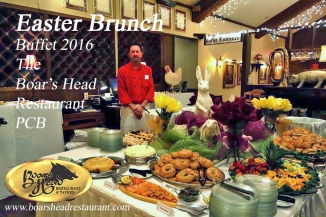 Easter Buffet Brunch 2016 -The Boar's Head Restaurant PCB 2jpg